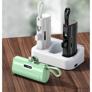 Sạc dự phòng 10000mah mini không dây cắm trực tiếp pin sạc nhanh