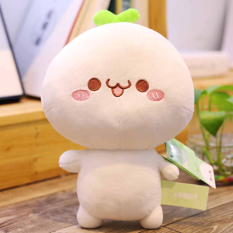 Gấu bông mini rau mầm TINA cute dễ thương gấu ôm mầm cây