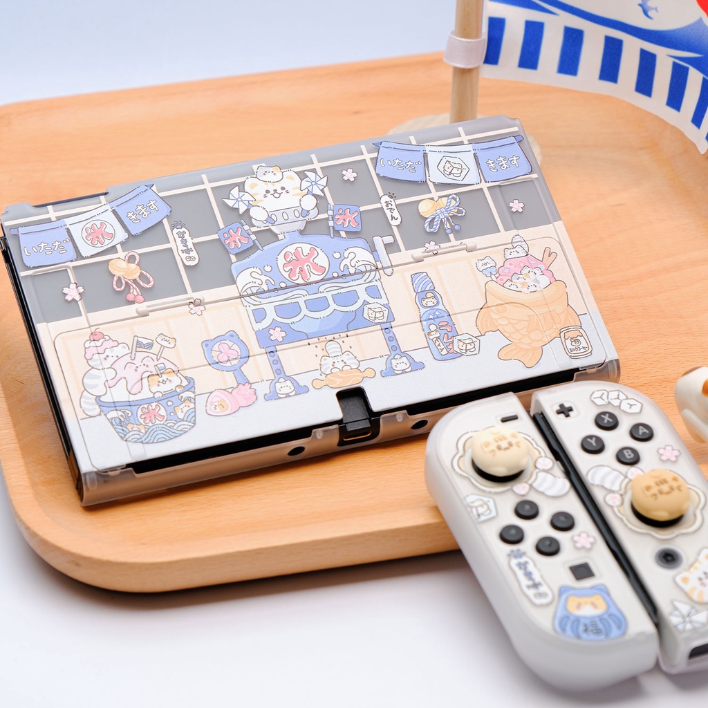 Ốp Bảo Vệ Máy Chơi Game nintendo switch Hình Mèo Đáng Yêu