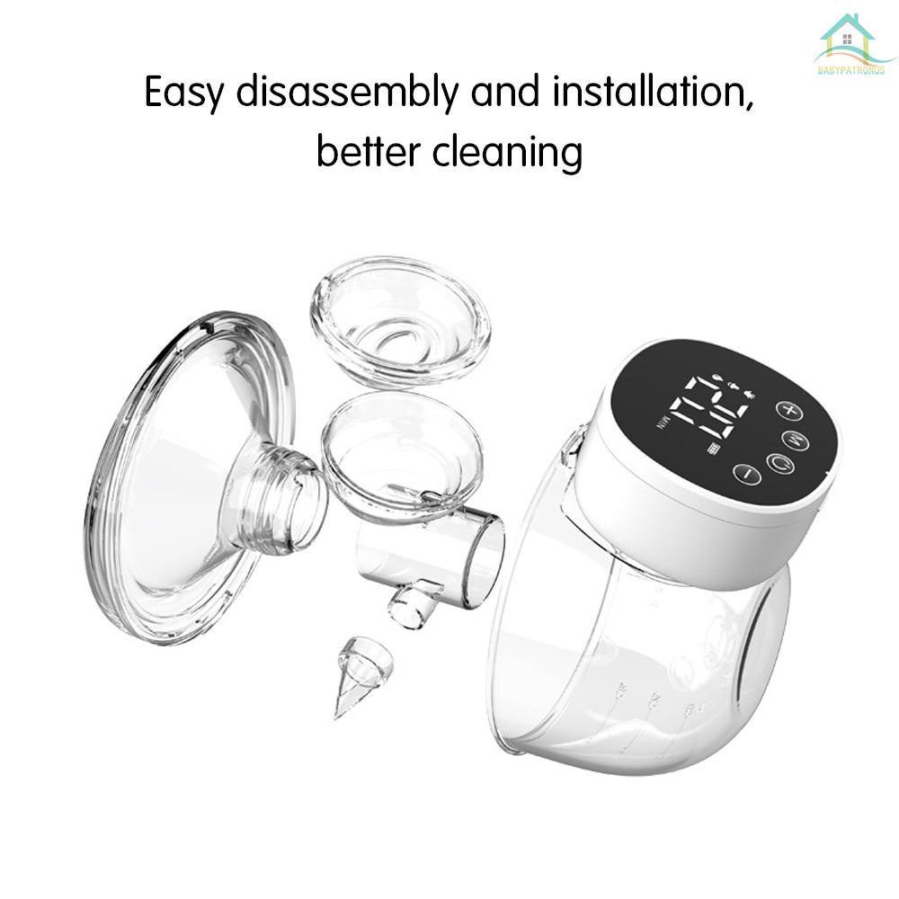 My-376 Máy Hút Sữa Điện Rảnh Tay Không Ồn 3 Chế Độ Hút 9 Cấp Độ Dung Tích 180ml #babypatronusVn.vn. vn. vn. vn.