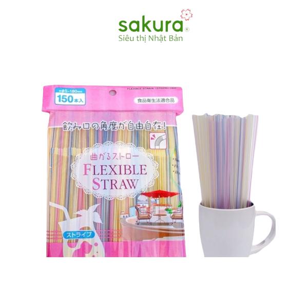 Set 150 ống hút bằng nhựa an toàn