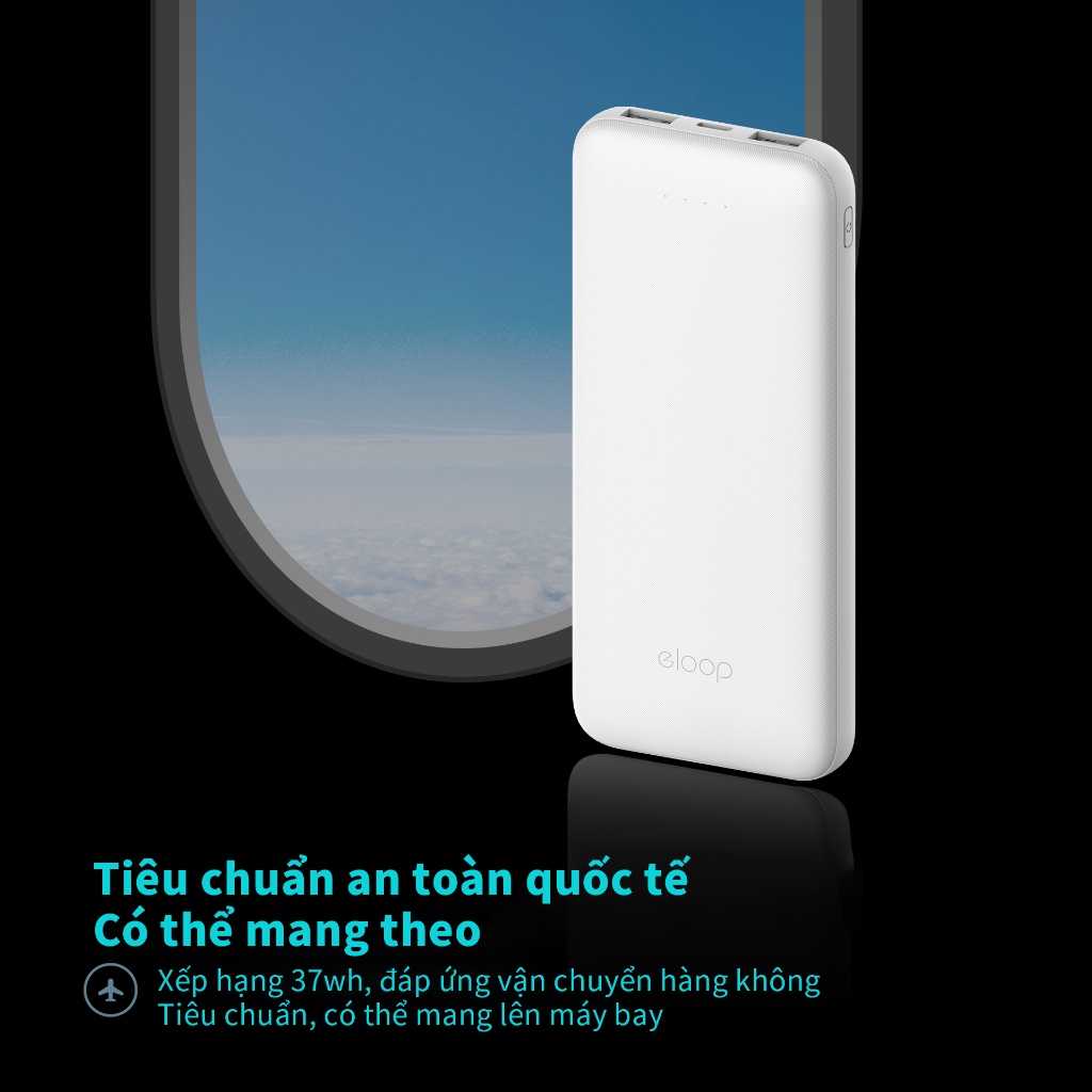 Pin Sạc Dự Phòng orsen e33 10000mah 2.4a 12w