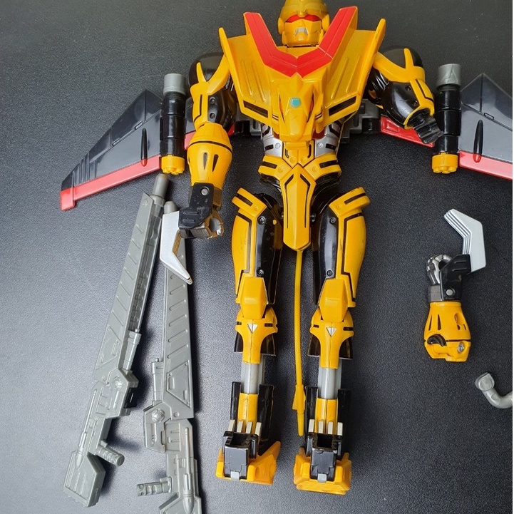 Gransazer - Đồ Chơi Siêu Nhân Kỳ Lân - Chính Hãng Bandai Nhật Bản, Mô Hình Hotoku.Tặng ô tô