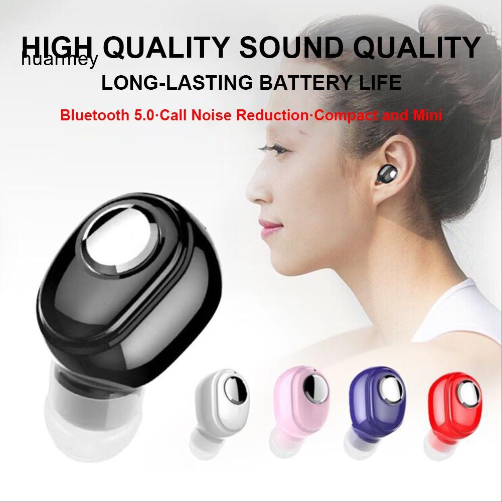 1 Tai Nghe Nhét Trong Không Dây huarmey l15 Kết Nối bluetooth 50 Âm Thanh stereo