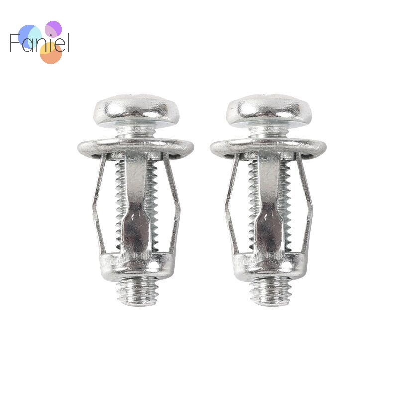 Set 10 Ốc Vít Kim Loại m5 / m6 Chuyên Dụng Cho Xe Hơi