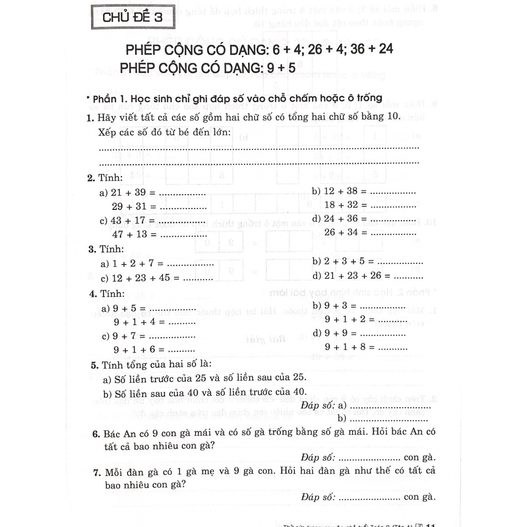 Sách - Thử sức trạng nguyên nhỏ tuổi Toán 2 - Đỗ Trung Hiệu