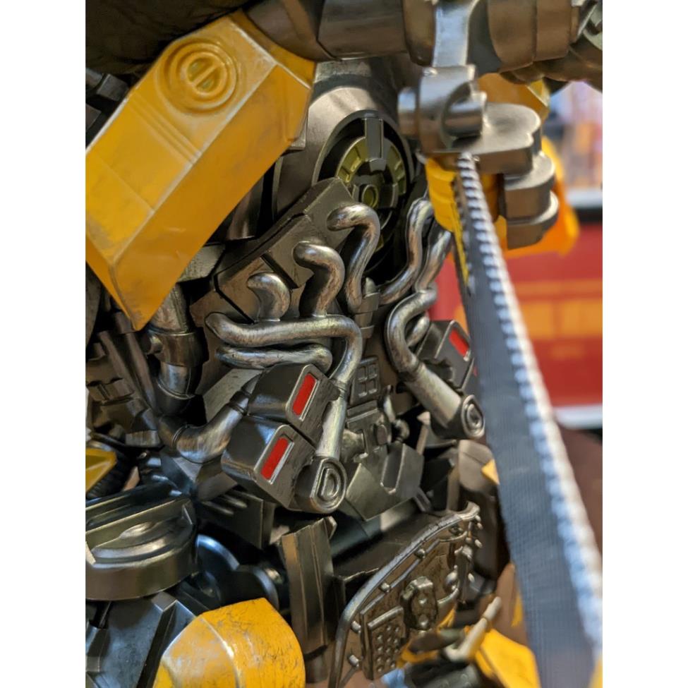 Mô Hình Robot Transformers Bumblebee 3A DOTM KO 37cm tặng kèm xe