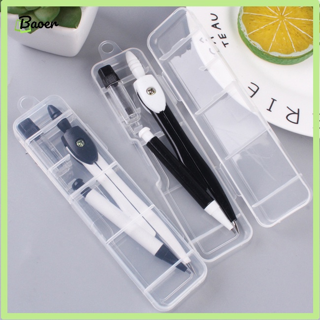 Baoer Bộ Dụng Cụ Compa Vẽ Toán Học Chuyên Nghiệp Cho Học Sinh