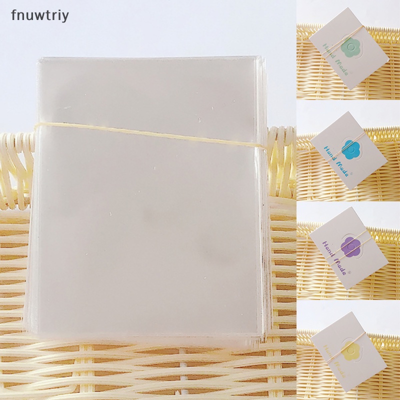 Set 50 Tấm Hình Hoa Nhiều Màu Sắc Dùng Để Trưng Bày Kẹp Tóc / Dây Chuyền / Thẻ / Vòng Tay vn