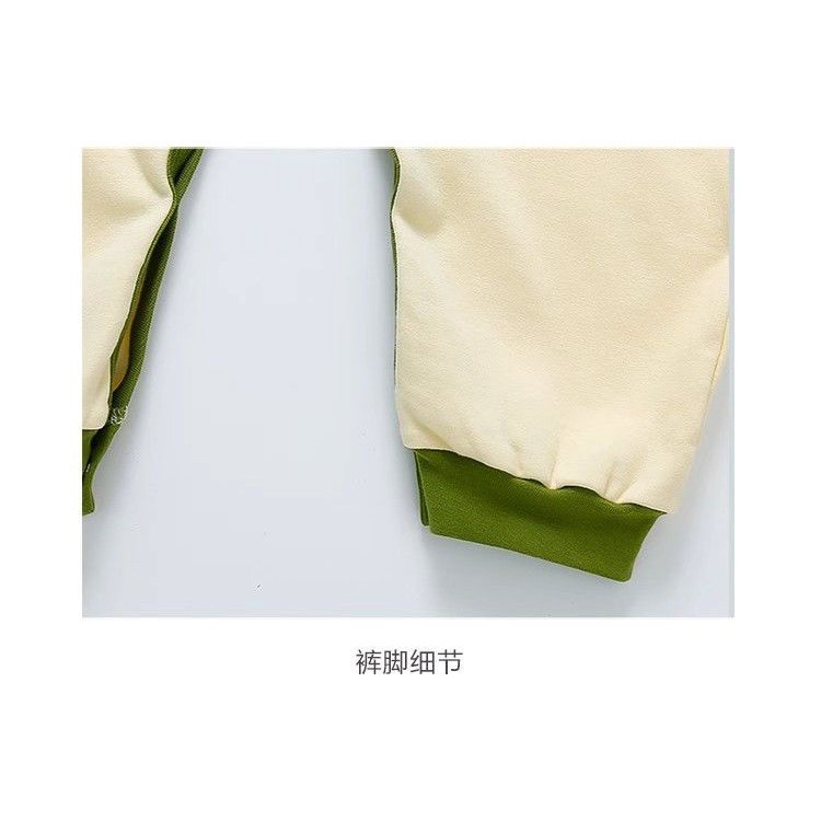 Áo Liền Quần Hình Khủng Long Nhỏ Thời Trang Xuân Thu Cho Bé Hoạt Hình