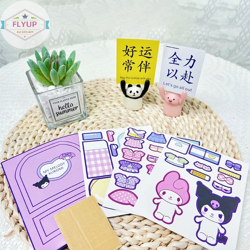 Flyup Sách sanrio doudou Tự Làm Thủ Công Dễ Thương Cho Bé vn