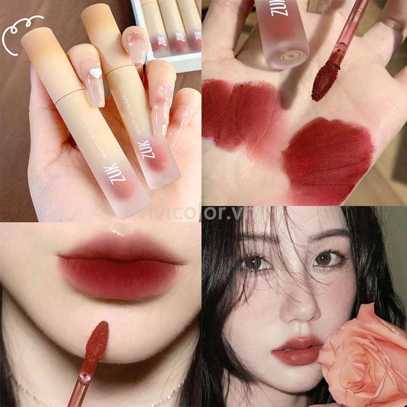 Son Kem Lì , Son Mềm Mịn Như Nhung Chống Thấm Nước Chống Khô Môi Velvet Lip Tint  3g sẵn