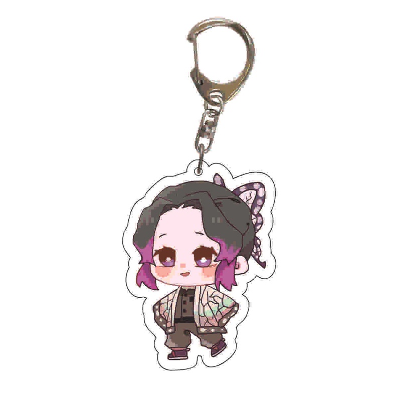 Bh Móc Khóa acrylic Hình demon slayer Dễ Thương