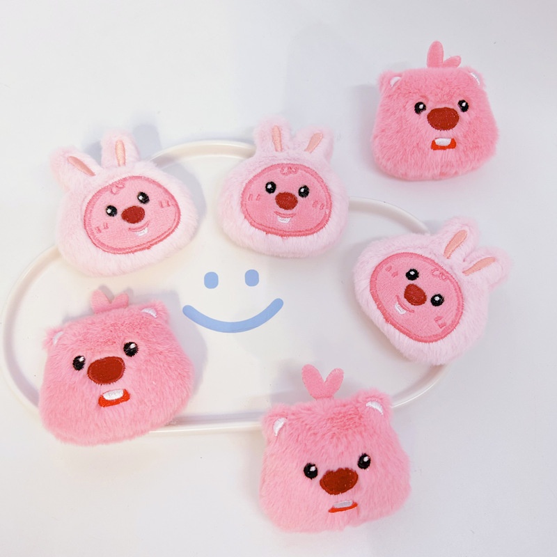 Trâm Cài Áo Hình Tai Thỏ Hoạt Hình Xinh Xắn