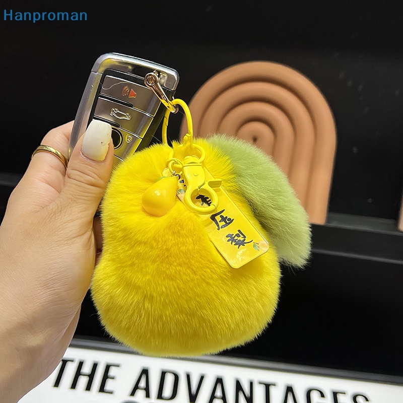Hanproman > Móc Khóa Xe Hơi Túi Xách Lông Thật Cá Nhân Hóa Cho Nữ