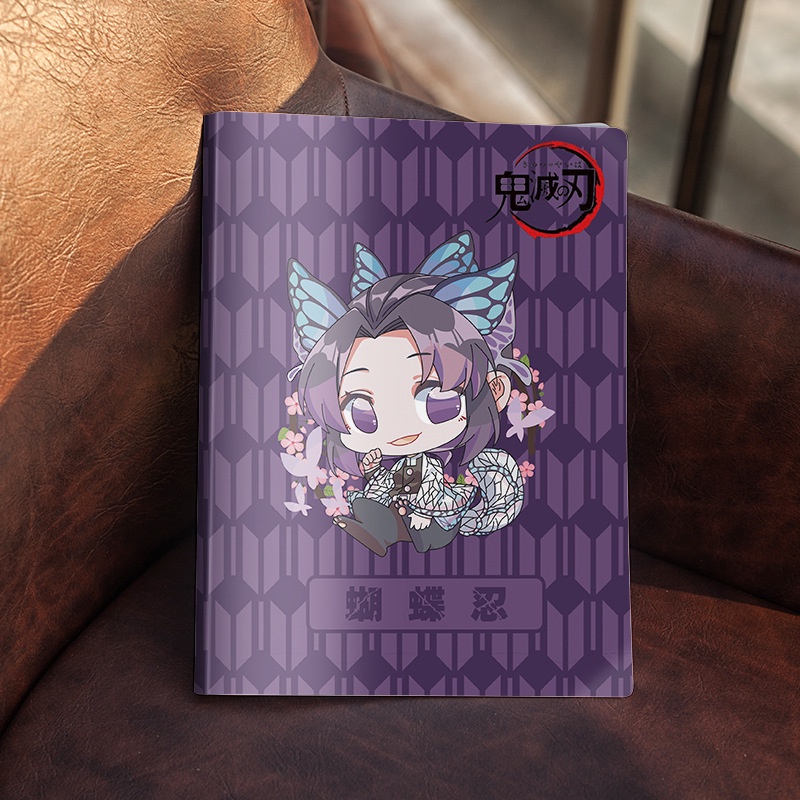 Sổ Tay Họa Tiết demon slayer Bướm ninja nezuko zenitsu anime Sáng Tạo zlnr