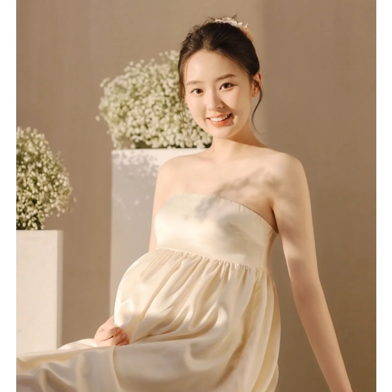 Đầm Bầu Chụp Ảnh Thời Trang Xinh Xắn