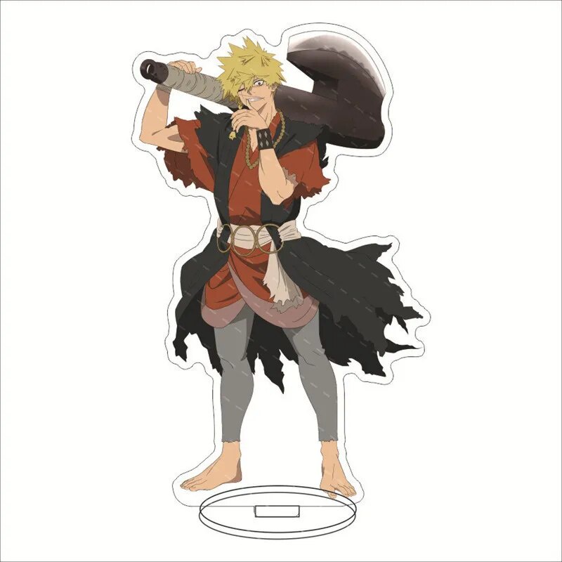 Mô hình Standee Anime xx Jigokuraku Gabimaru Địa ngục cực lạc Phụ kiện trang trí để bàn góc học tập