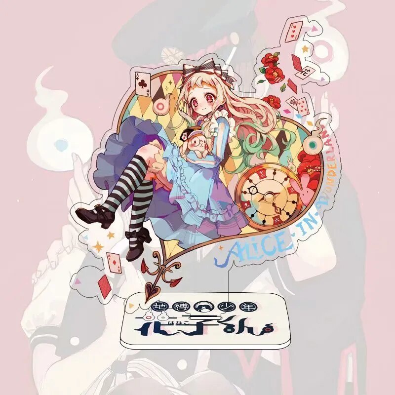 Mô hình Standee Toilet Bound Hanako kun Yugi Amane Yahiro Nene Cậu ma nhà xí Phụ kiện trang trí để bàn góc học tập