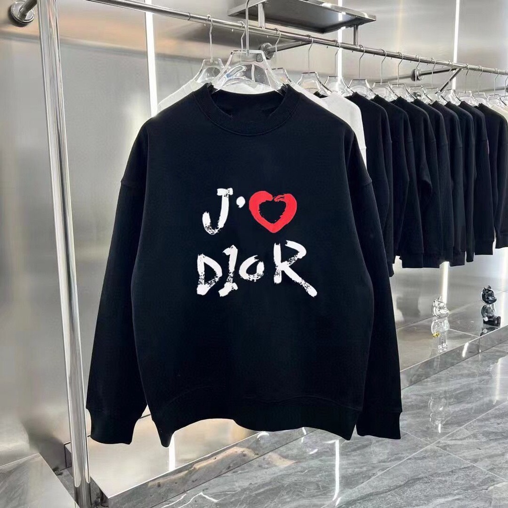 Hàng Có Sẵn Áo sweater Chui Đầu Cỡ Lớn Tay Dài In Hình graffiti Thời Trang Thường Ngày Chất Lượng Cao + Thẻ Treo Cho Nam Và Nữ