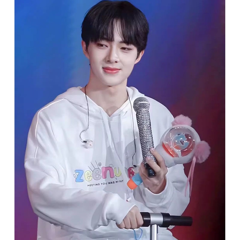 Áo hoodie unisex Mẫu 2023 zeenunew A another life Thời Trang Đường Phố