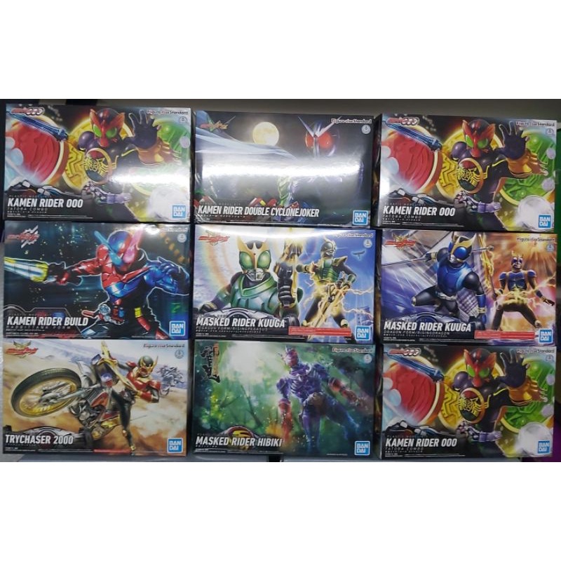 Sale all Mô Hình Lắp Ráp FRS Kamen Rider Figure-rise Standard Model Kit tặng kèm xe