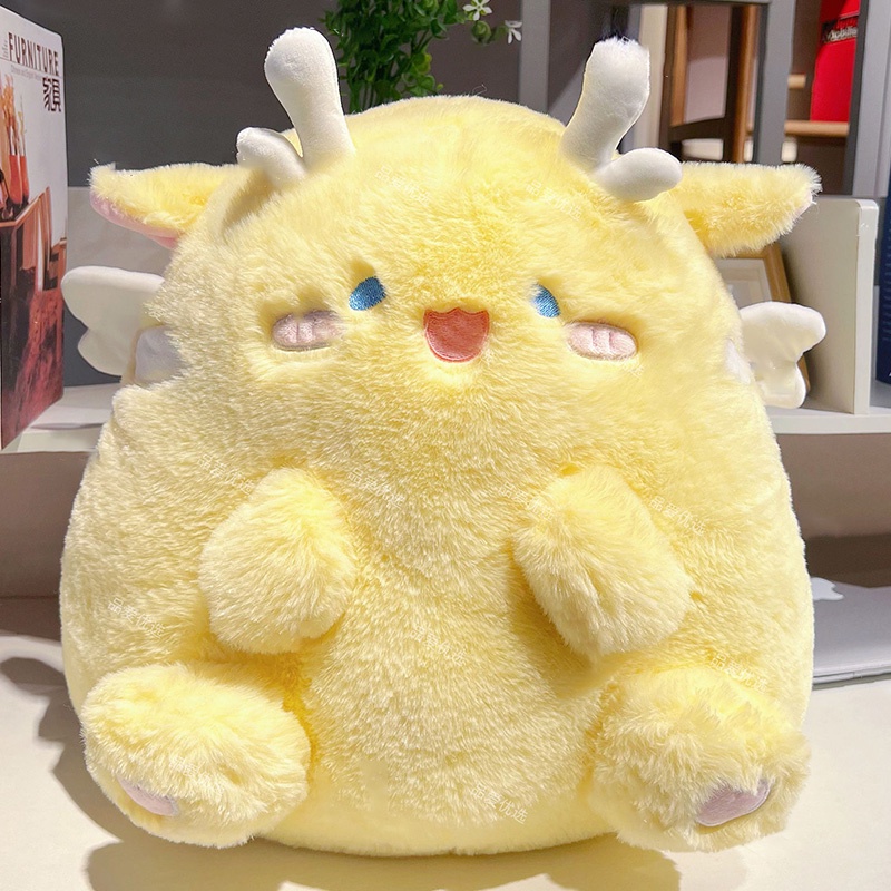 Dễ Thương Thú Nhồi Bông Hình Rồng Mập Mạp Đáng Yêu