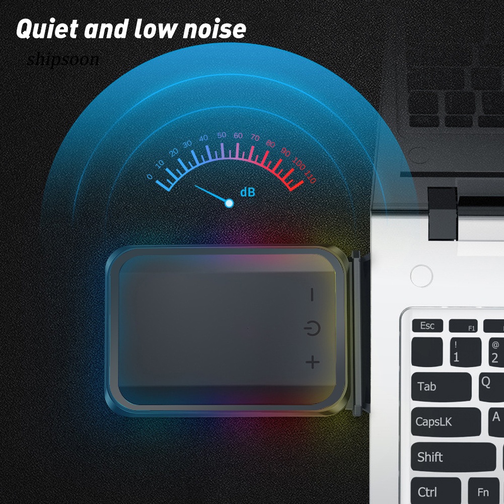 Sn Quạt Tản Nhiệt Làm Mát Ngoài usb Nhỏ Gọn Cho Laptop