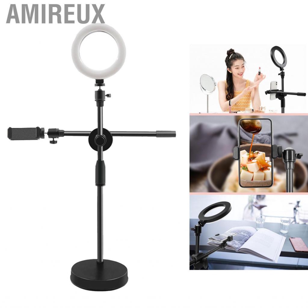 Amireux Phone Holder Stand  Stable Base Cell Retractable for Photograph