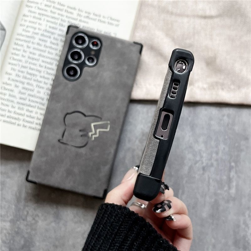 Ôp Điện Thoại Dẻo Hình pikachu Kèm Dây Đeo Cho samsung s23 samsung s23 + galaxy s23 s22 ultra s22 + s22 s21 ultra Ốp