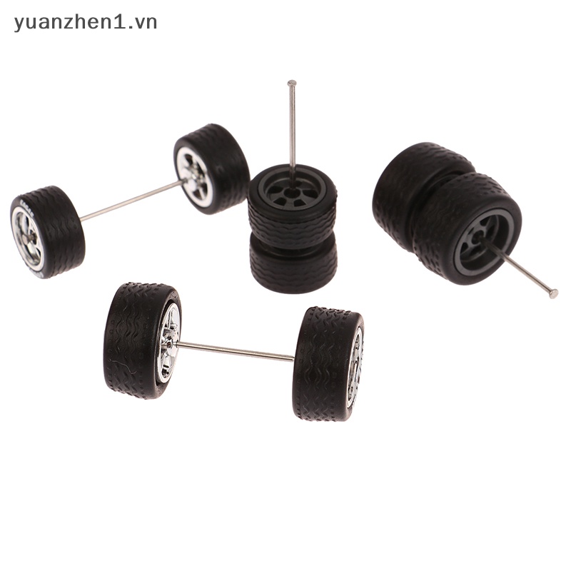 1 Bộ Bánh Xe Hơi 10.8 / 12.8mm 1 / 64 Bằng Hợp Kim Chất Lượng Cao vn