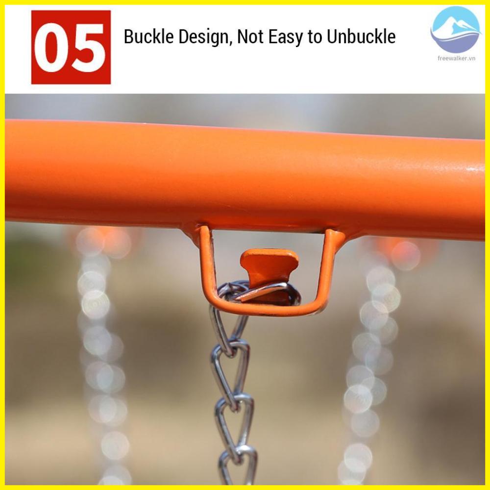 Heavy Duty Galvanized Iron Chain Net Replacement for Basketball Hoops - Built to Last