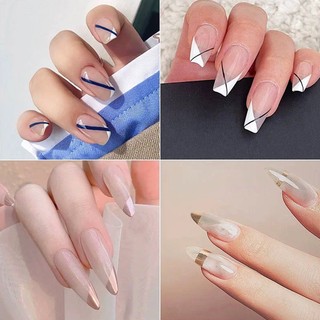 Cuộn Băng Keo Màu Trắng Dán Móng Tay diy