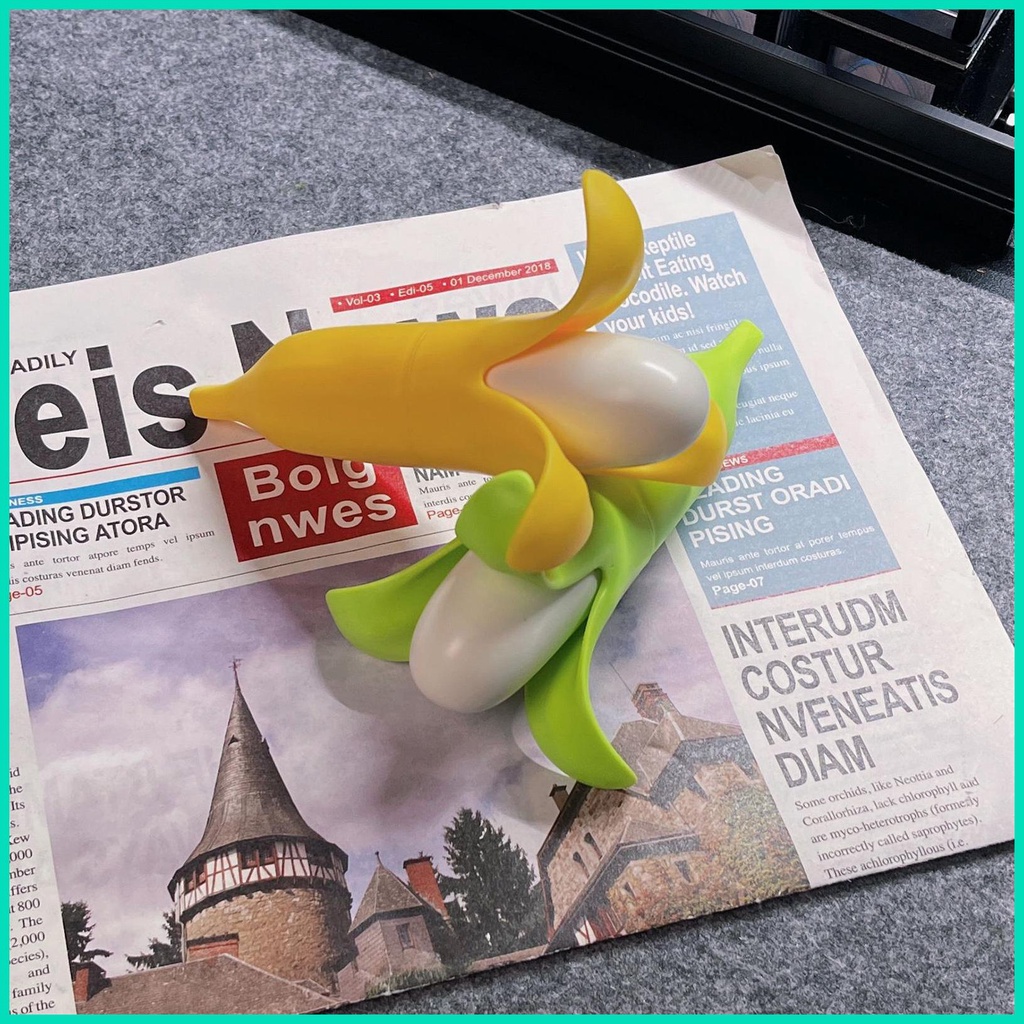 Đồ Chơi Kiếm 3d Hình Quả Chuối Có Thể Rút Lại Độc Đáo