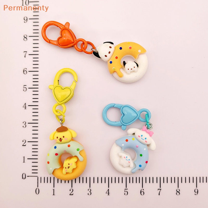 Móc Khóa Hình Bánh donut Hoạt Hình  sanrio