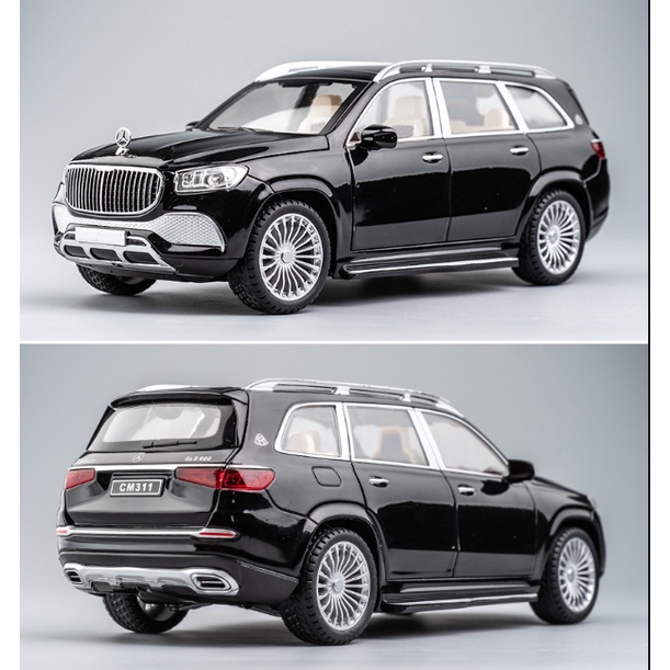 Xe mô hình, Mô hình xe ô tô MercedesBenz GLS600 Tỉ lệ 1:24 Của Hãng CHIMEI tặng oto