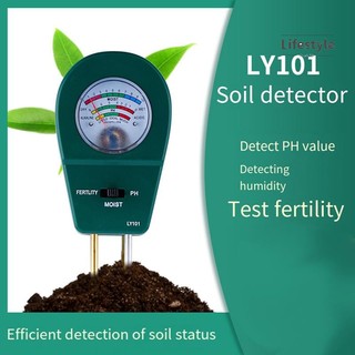 Máy Đo Độ ph Đất Trồng Cây 3 Trong 1 ly101