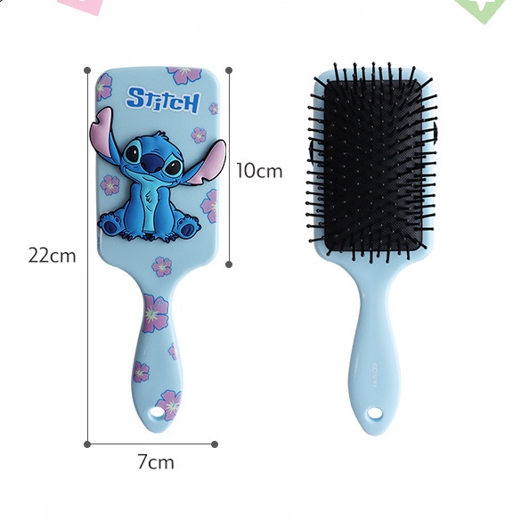 Lược Đệm Mát Xa Có Giá Trị Cao Hình Dâu Tây / Gấu stitch disney Mới