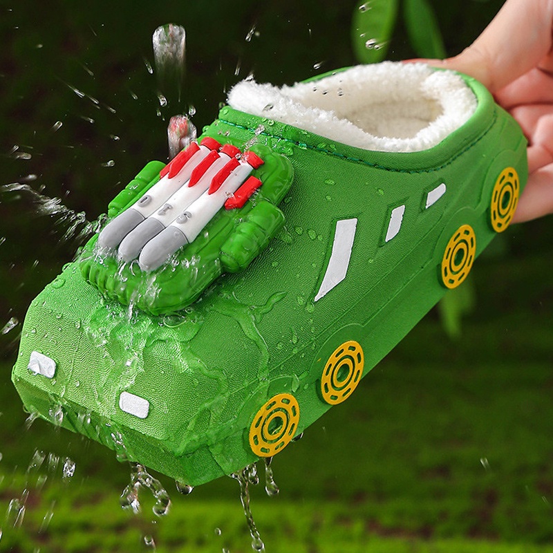 Ayuer Dép cotton Chống Trượt Họa Tiết Hoạt Hình Xinh Xắn