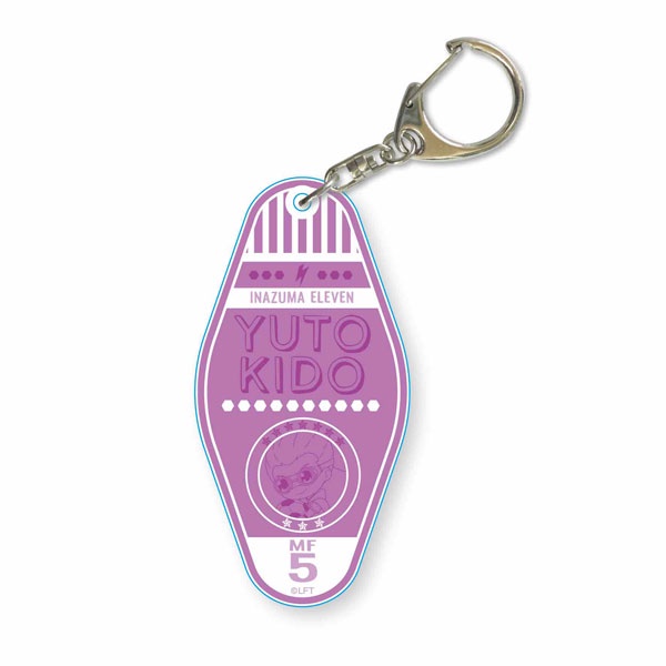 Móc khóa Anime Manga Inazuma Eleven Asuto Aphrodi Mamoru Yuma Ichirota Phụ kiện trang trí túi xách Balo