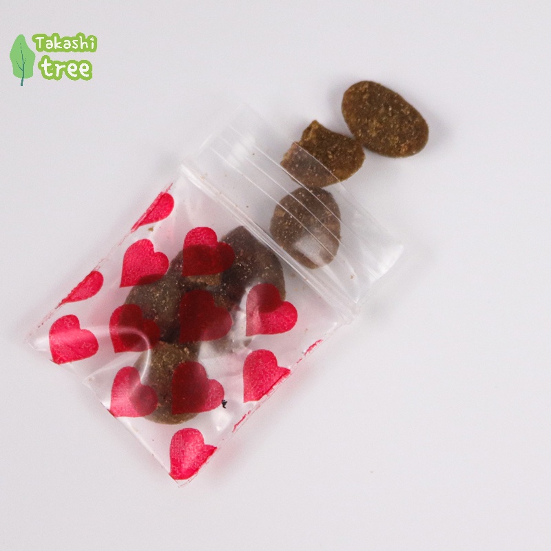 Set 100 Túi Zip Nhỏ In Họa Tiết Hoạt Hình