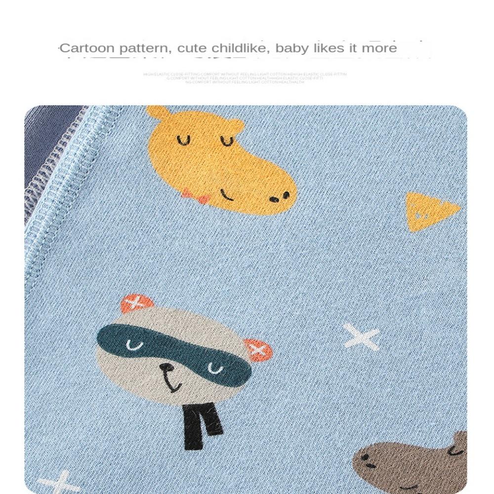 Yve Khăn Choàng Cổ Giữ Ấm Mùa Đông Chất Liệu cotton Dày Dặn Chống Gió Hình Chữ o Cho Bé Trai Và Bé Gái