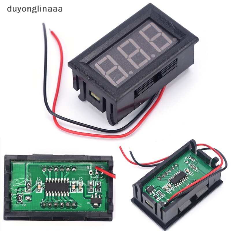 Vôn Kế Kỹ Thuật Số dc 0-30v Chuyên Dụng Cho Xe Hơi Mới