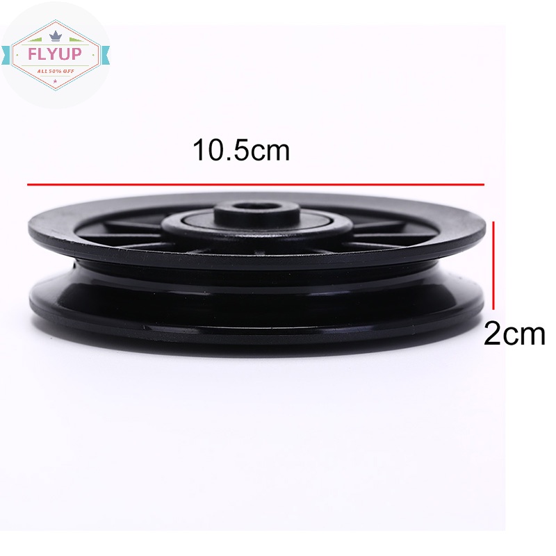 Flyup 1 Bánh Răng Dây Cáp 105mm Chống Mài Mòn
Vòng Bi Ròng Rọc Đen 105mm Chống Mài Mòn Dùng Để Tập gym
Ròng Rọc 105mm 105mm Chuyên Dụng Cho Bánh Xe
