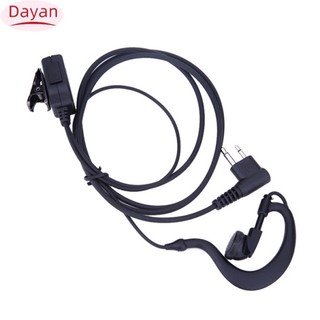 2 Pin Ống Acoustic Tai Nghe Mic PTT Tai Nghe Cho Motorola Radio GP88 GP300 Walkie Talkie Tai Nghe