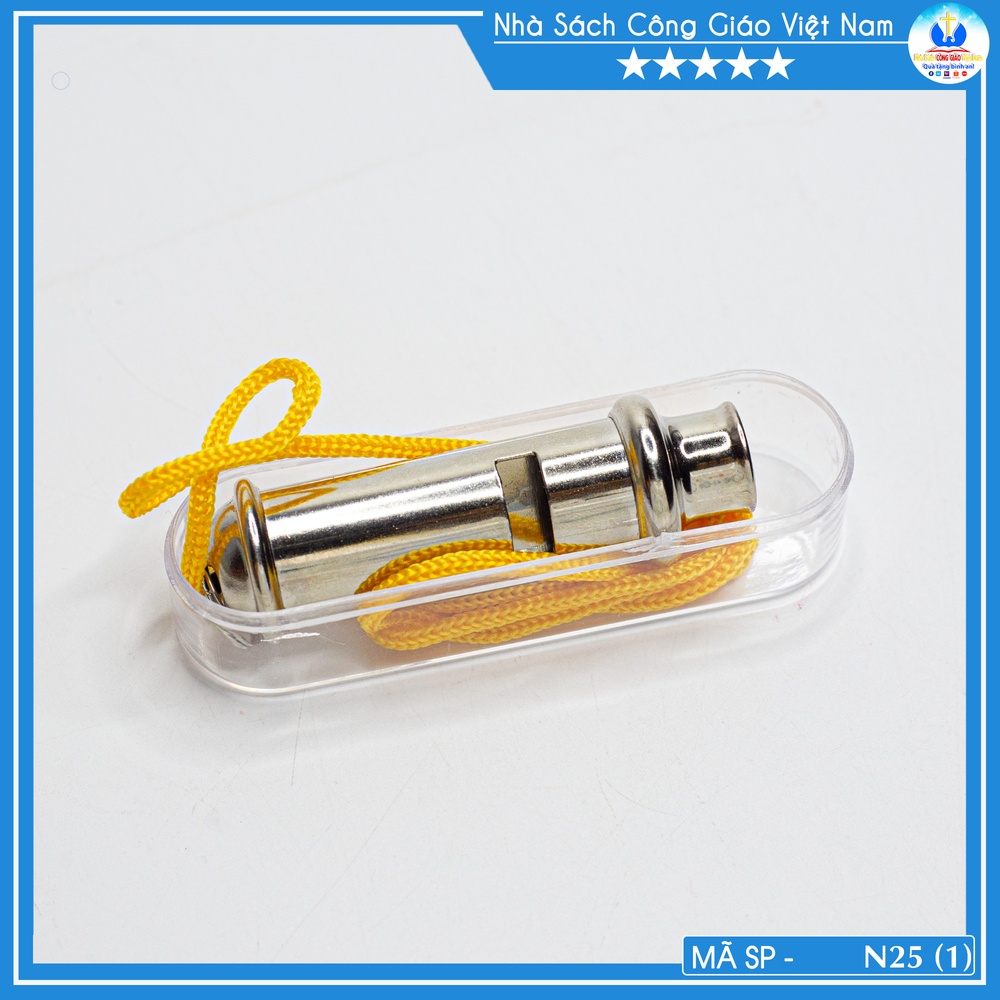 Còi Huynh Trưởng TNTT - Còi Morse Huấn Luyện Thiếu Nhi Thánh Thể, dùng trong sinh hoạt Công Giáo NS25