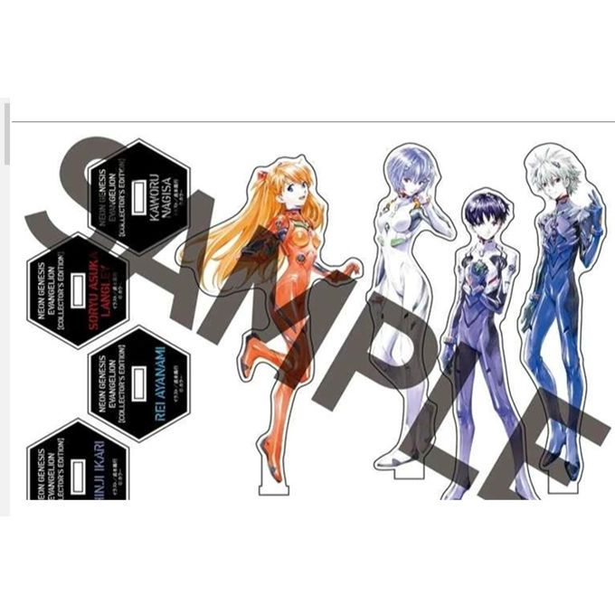 Eva Một Số Lượng Lớn Giá Đỡ acrylic Hình asuka aya polly nagisa kaori shinji shinji neon evangelion