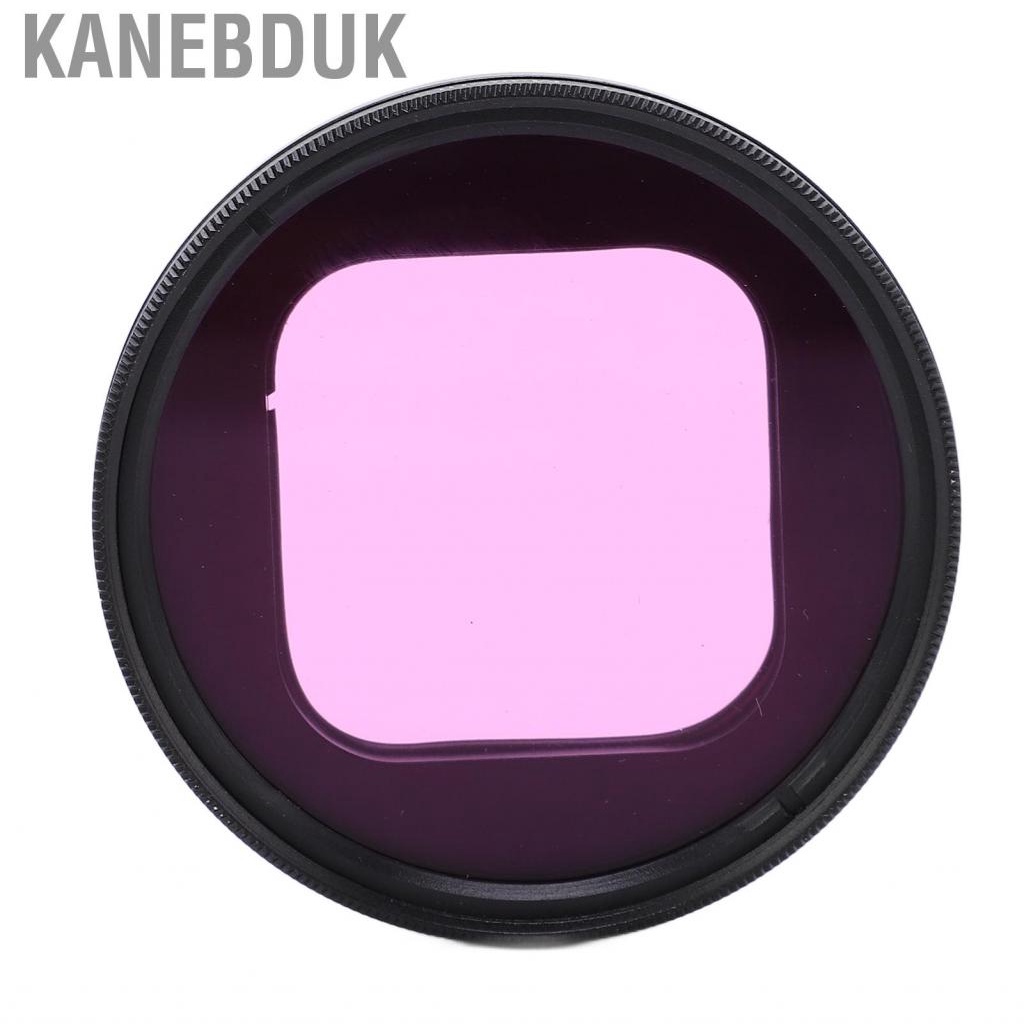 Kanebduk Diving Filter Aluminum Alloy Frame Purple Lens For Hero 9 Hero10