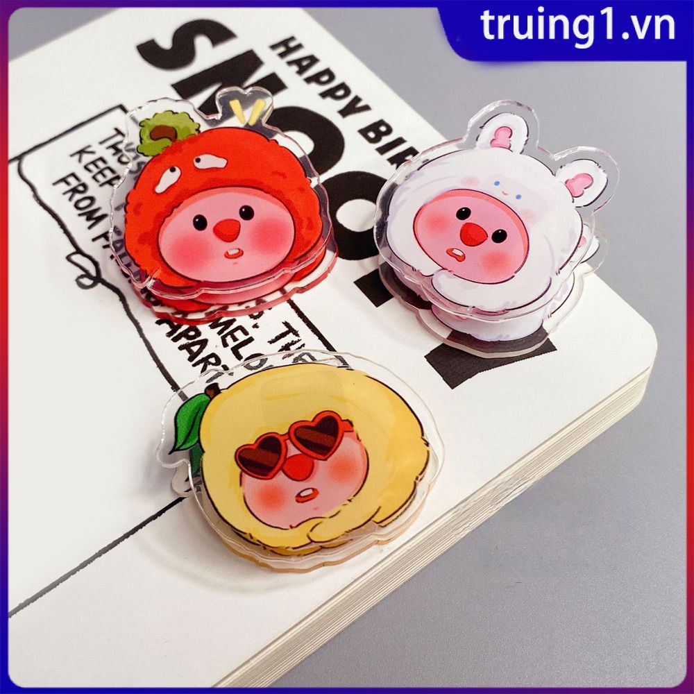 Kẹp Acrylic thực tế Văn phòng phẩm Bán chạy nhất Giá đỡ điện thoại gấp đa chức năng dễ thương Clip hai mặt sáng tạo Bán nhanh Giá đỡ điện thoại gấp độc đáo Thư mục Pp Truing1