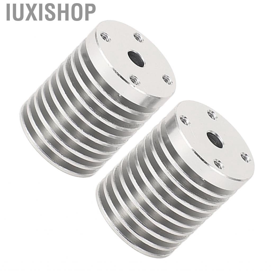 Iuxishop 3D Printer Heatsink Replacement Fine Processing M2.5x4 Screw Hole M7 Thread Hotend Aluminum Alloy for Industrial Use